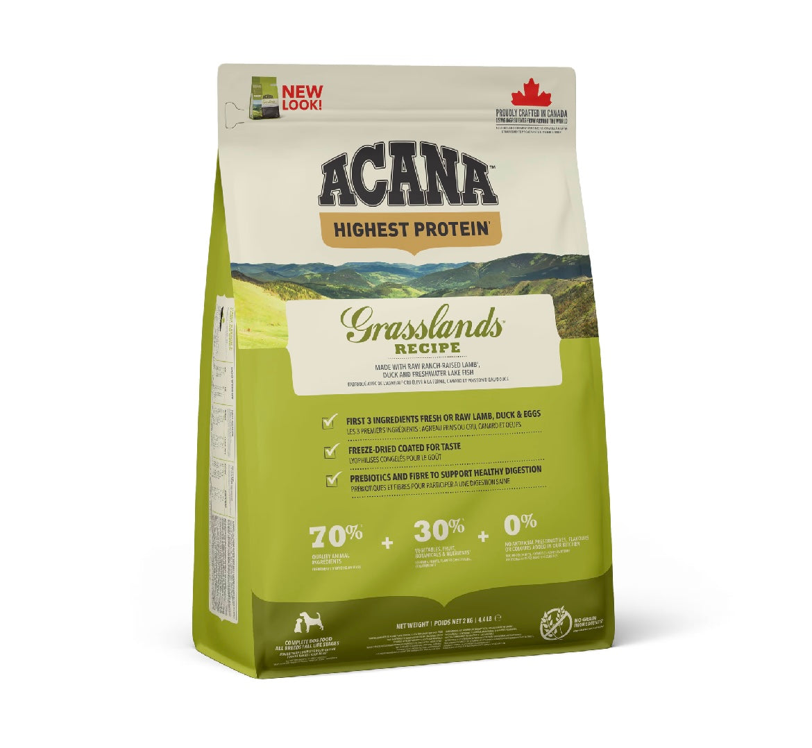 アカナ グラスランドドッグレシピ 2kg