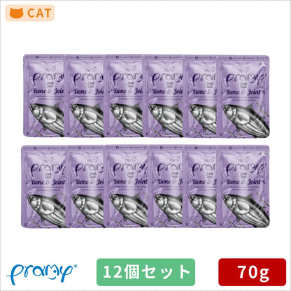 プラミー ツナ・シラス グレイビー ボーン＆ジョイント 70g 12個セット
