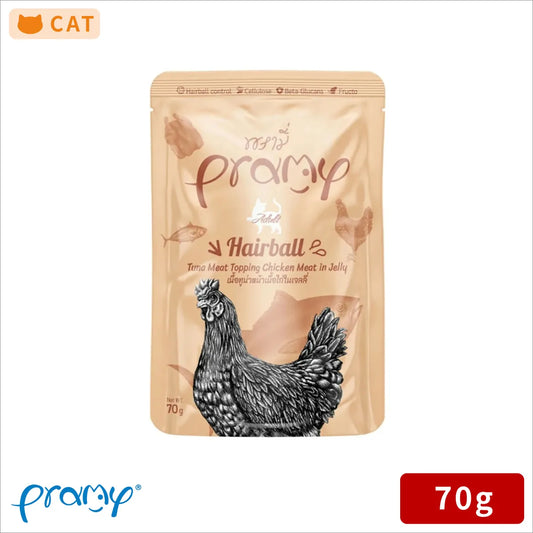 プラミー ツナ・チキンゼリー ヘアボール 70g