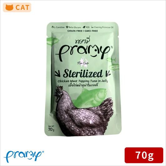 プラミー チキン ツナ ゼリー ステアライズド 70g