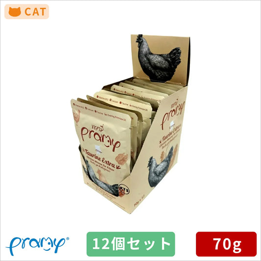 プラミー チキンムース タウリンエクストラ キトン 70g×12個