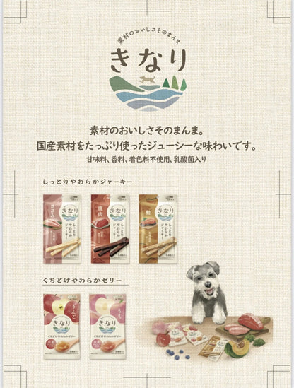 きなり くちどけやわらかゼリー りんご 5g×10本