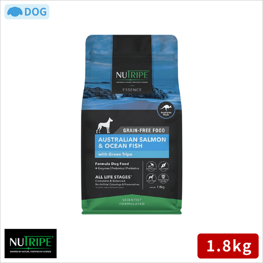 ニュートライプ ドックフード ドライ　サーモン＆フィッシュ＆グリーントライプ 1.8kg