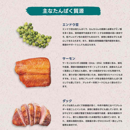 ナチュラルバランス LID 成犬用 サーモン&スイートポテトレシピ小粒 800g