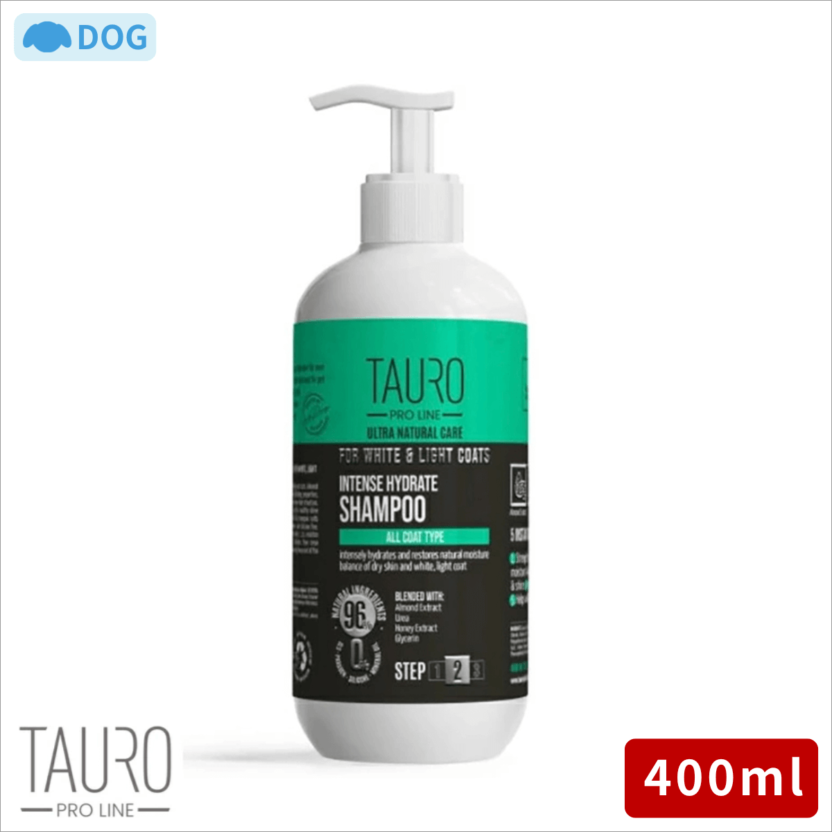 TAURO PRO LINE ホワイト保湿シャンプー 400ml