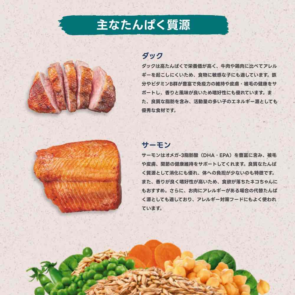 ナチュラルバランス LID 成猫用 サーモン&グリーンピースレシピ 1.8kg