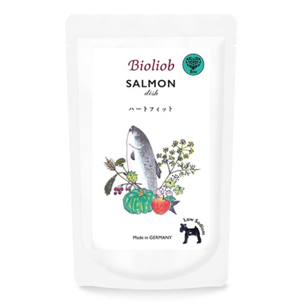 ビオリオーブ サーモン・ディッシュ　ハート・フィット（心臓） 120g ×12袋