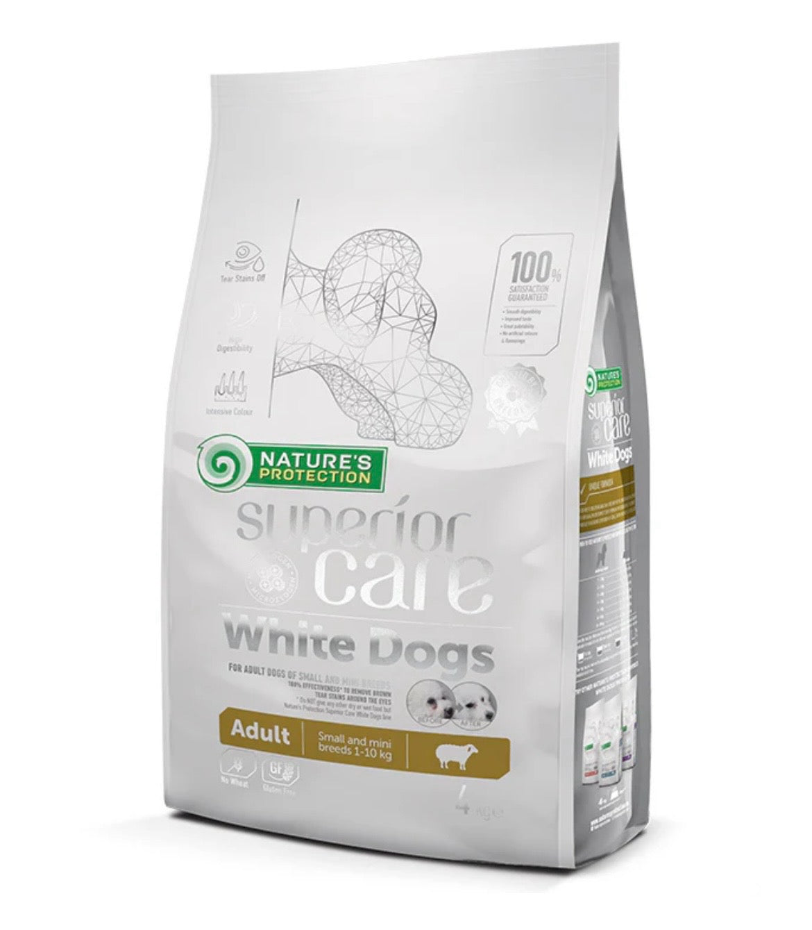 ネイチャーズプロテクション ホワイトドッグ ラム アダルト 4kg