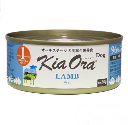 Kia Oraドッグ缶 ラム 80g