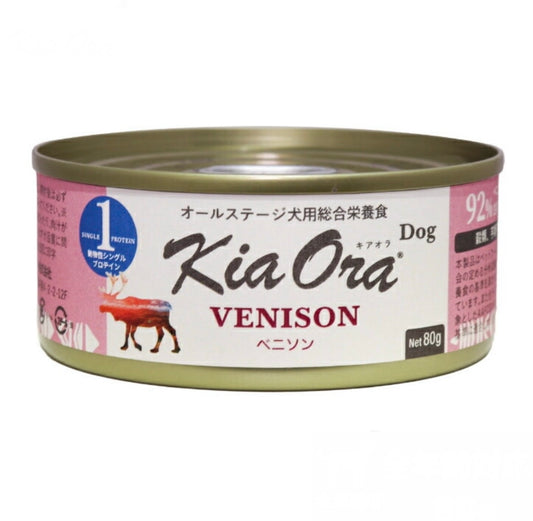 Kia Oraドッグ缶 ベニソン 80g