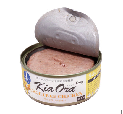 Kia Oraドッグ缶 ケージフリーチキン 180g