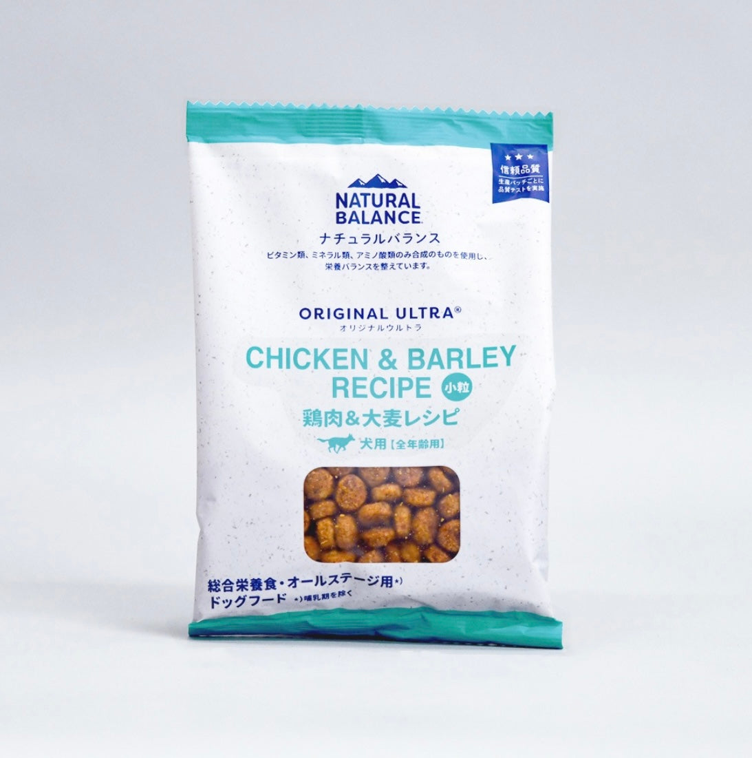 ナチュラルバランス  ORIGINAL ULTRA 犬用 鶏肉&大麦レシピ 小粒 全年齢用 150g(30g×5袋)