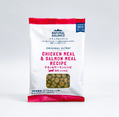 ナチュラルバランス ORIGINAL ULTRA 猫用 チキン&サーモンレシピ［全年齢用］150g（30g×5袋）