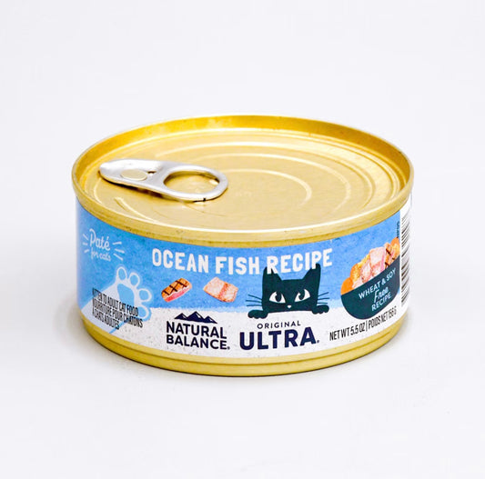 ナチュラルバランス オリジナルウルトラ 猫用 オーシャンフィッシュレシピ缶 156g