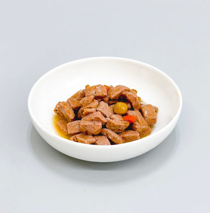 ナチュラルバランス オリジナルウルトラプレートフル 成猫用 鶏肉＆サーモンレシピ グレインフリー 85g