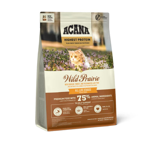 アカナ ワイルドプレイリーキャットレシピ 1.8kg