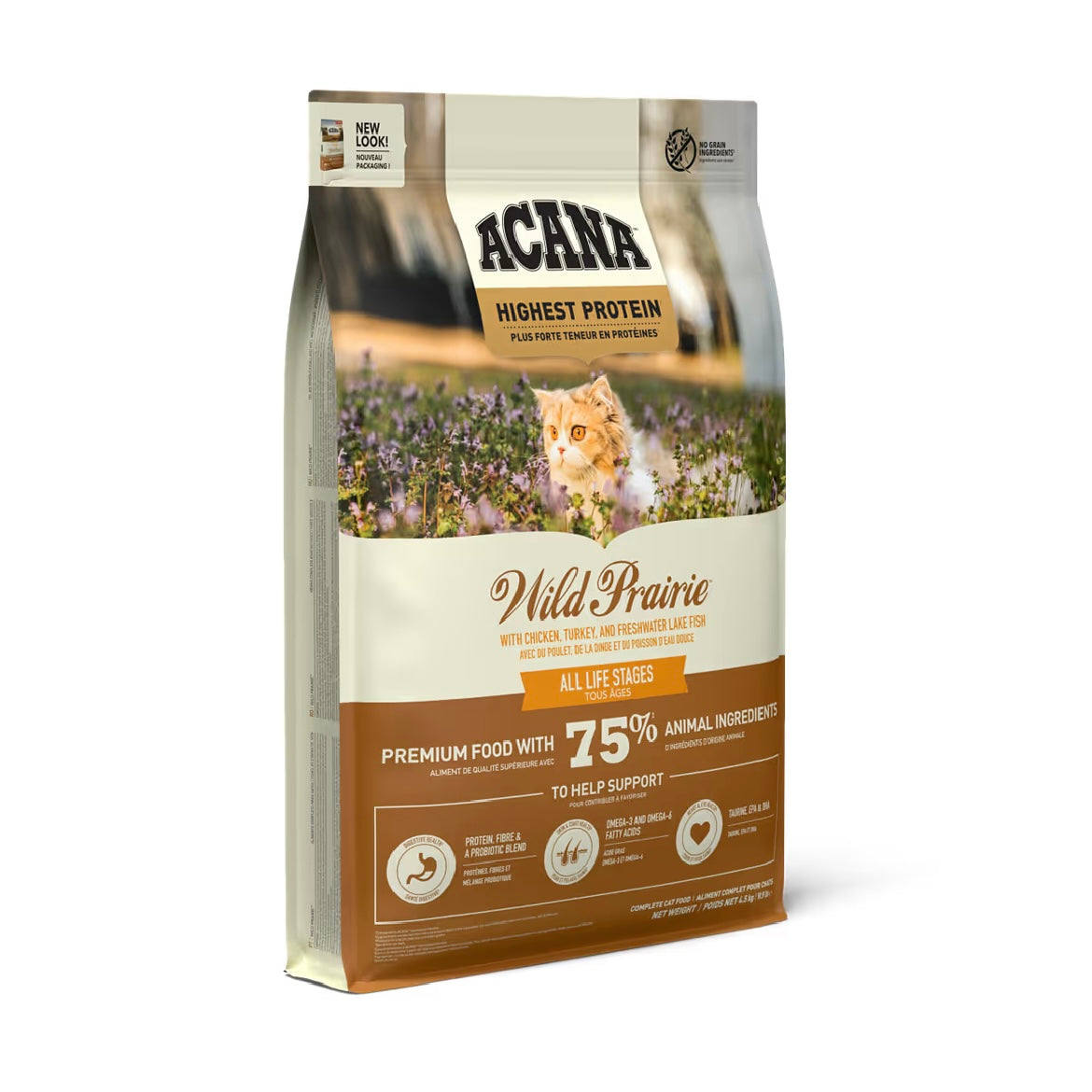 アカナ ワイルドプレイリーキャットレシピ 4.5kg