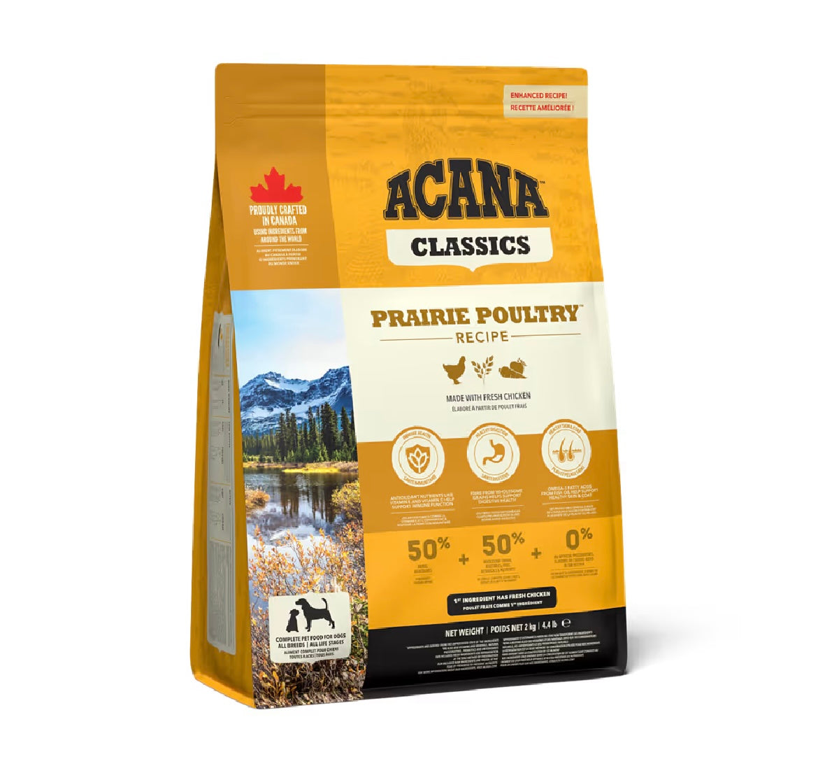 アカナ クラシック プレイリーポートリーレシピ 2kg