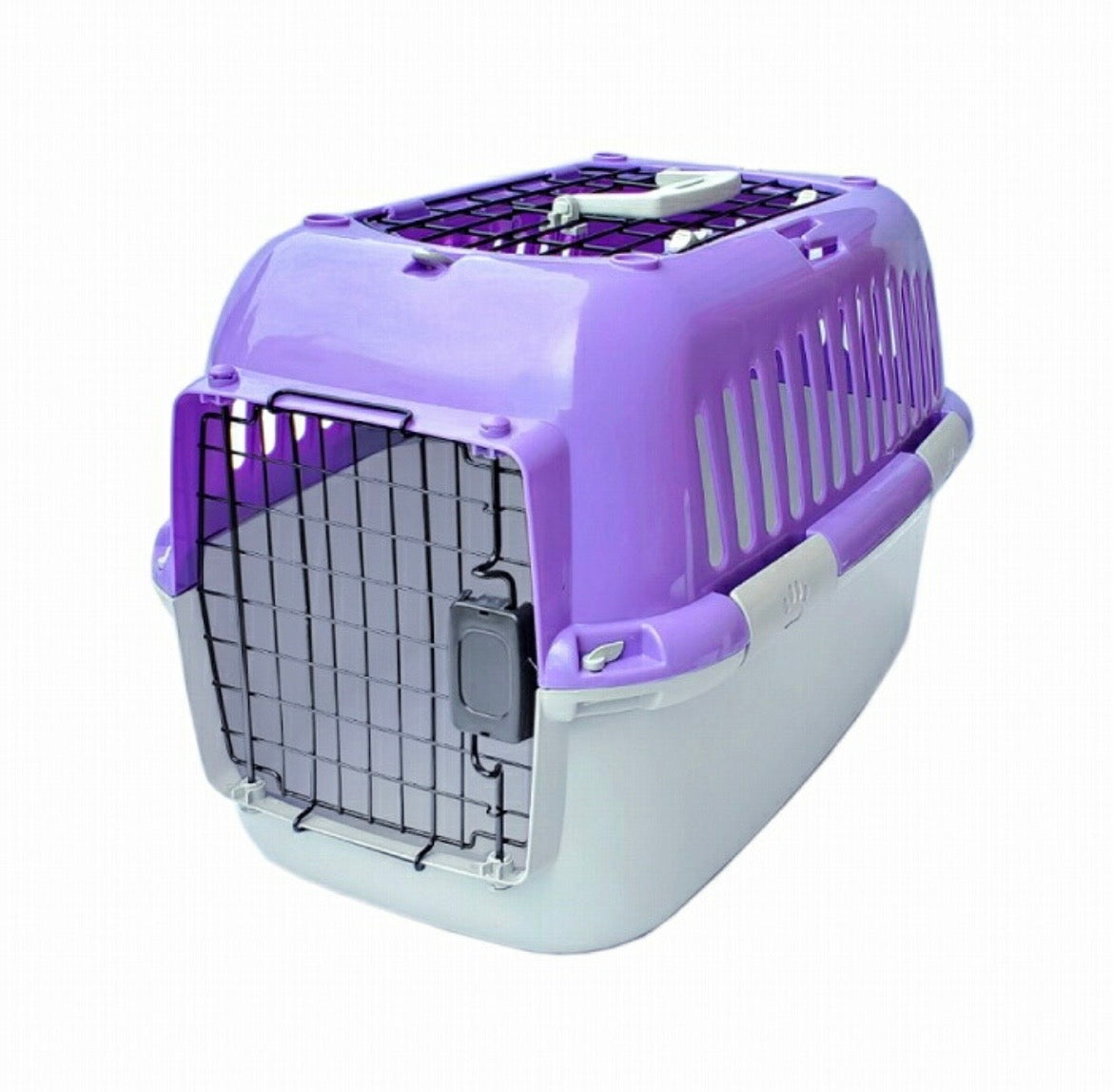 ファンタジーキャリー S OPEN パープル 小型犬 猫 ペット用 キャリーケース ハードタイプ 耐荷重7kgまで