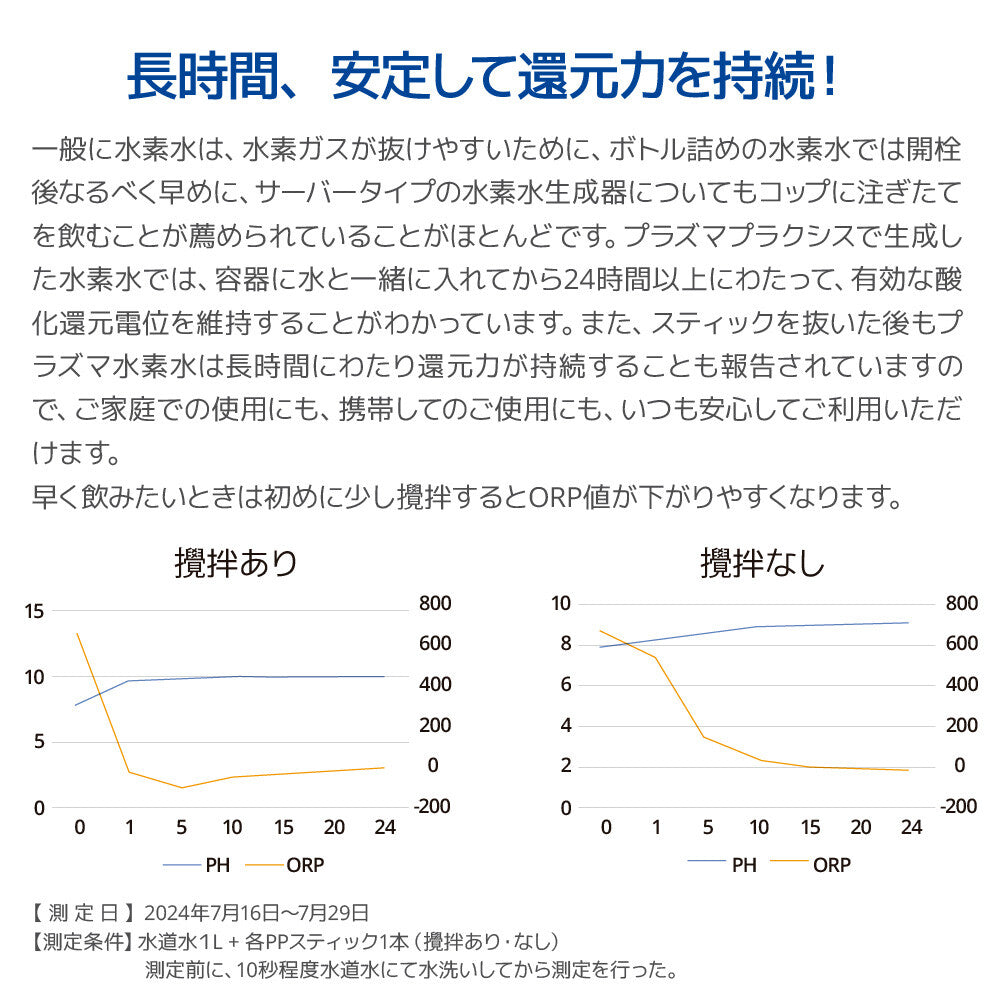 水素プラズマウォーター生成スティック Plasma Praxis プラズマ プラクシス 1本入