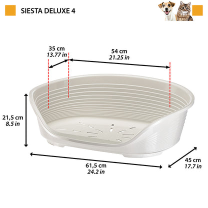 プラスチックベッド シエスタ SIESTA DX 4 犬 猫　洗える