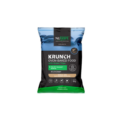ニュートライプ キャットフード(ドライ) クランチ　オーブンベークド　チキン＆ビーフwithグリーントライプ 30g