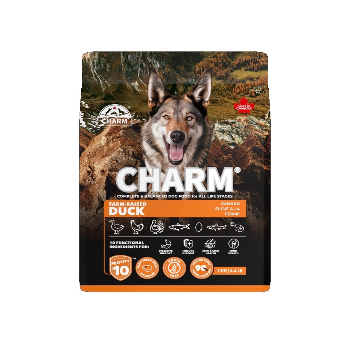 CHARM チャーム ファームレイズドダックドッグフード