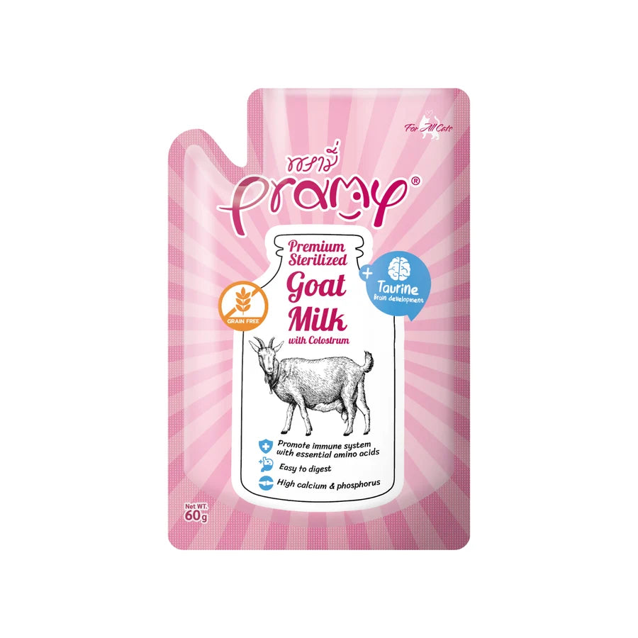 プラミー ヤギミルク 初乳とタウリン入り 猫用ミルク 60g